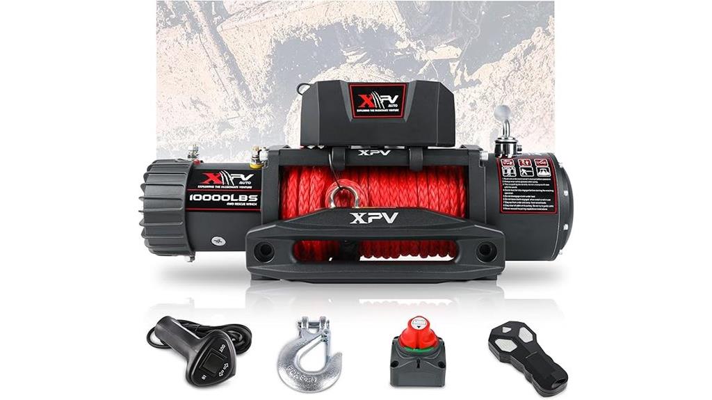 10 000 lb off road winch