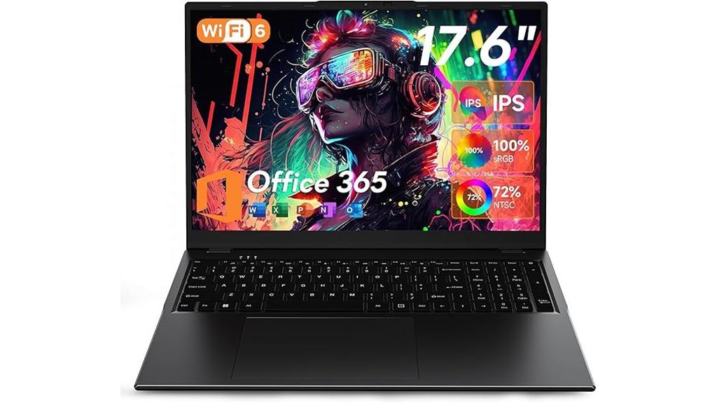 17 6 inch n95 laptop