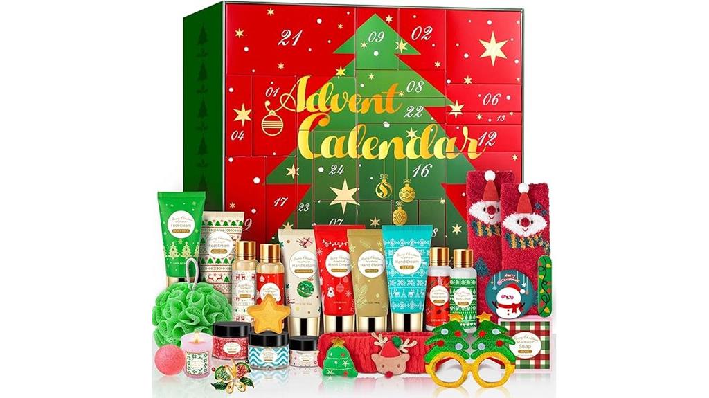 24 day beauty gift calendar