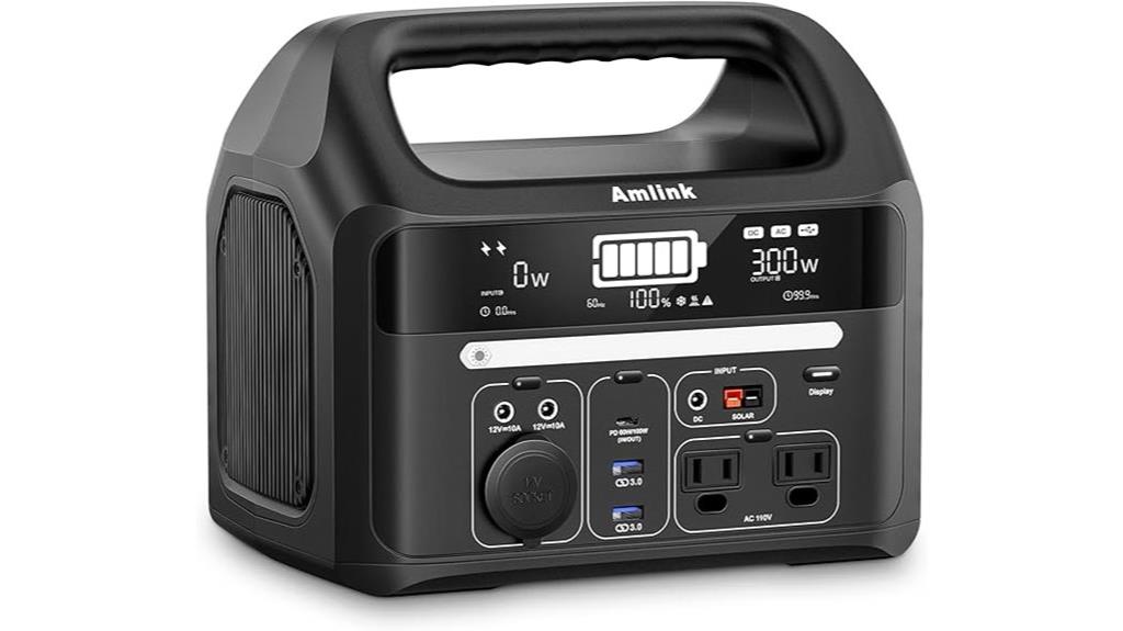 300w portable power station