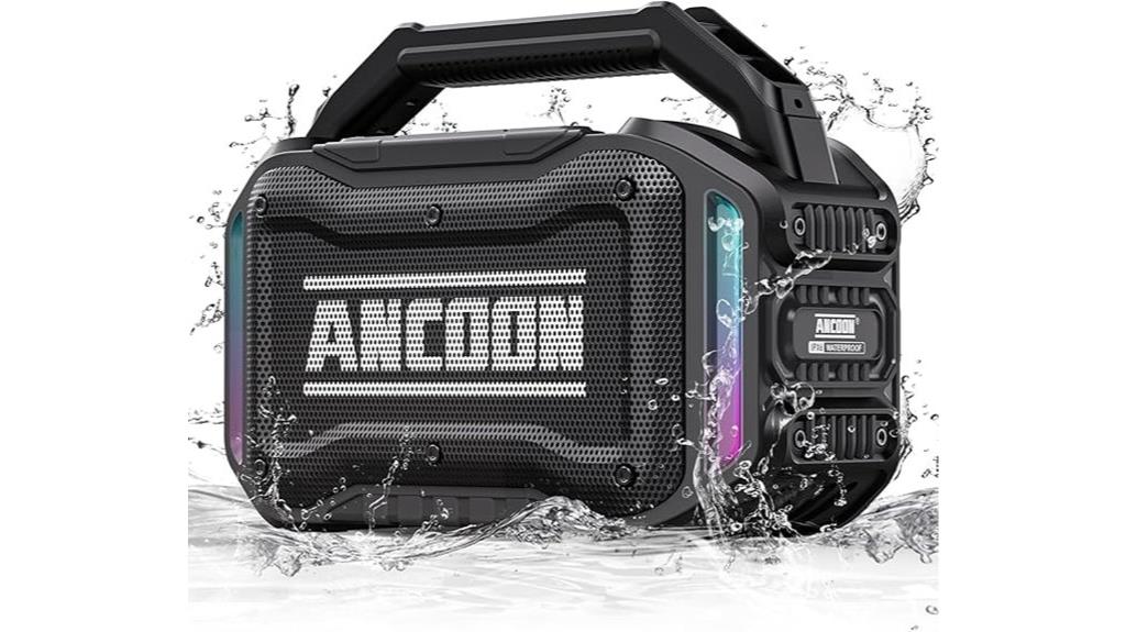 80w waterproof portable speaker