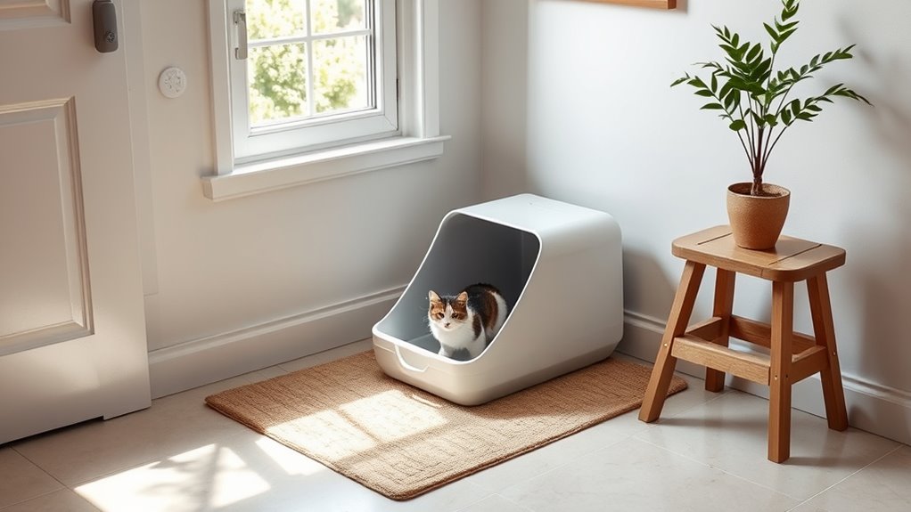 accessible safe odor controlled location