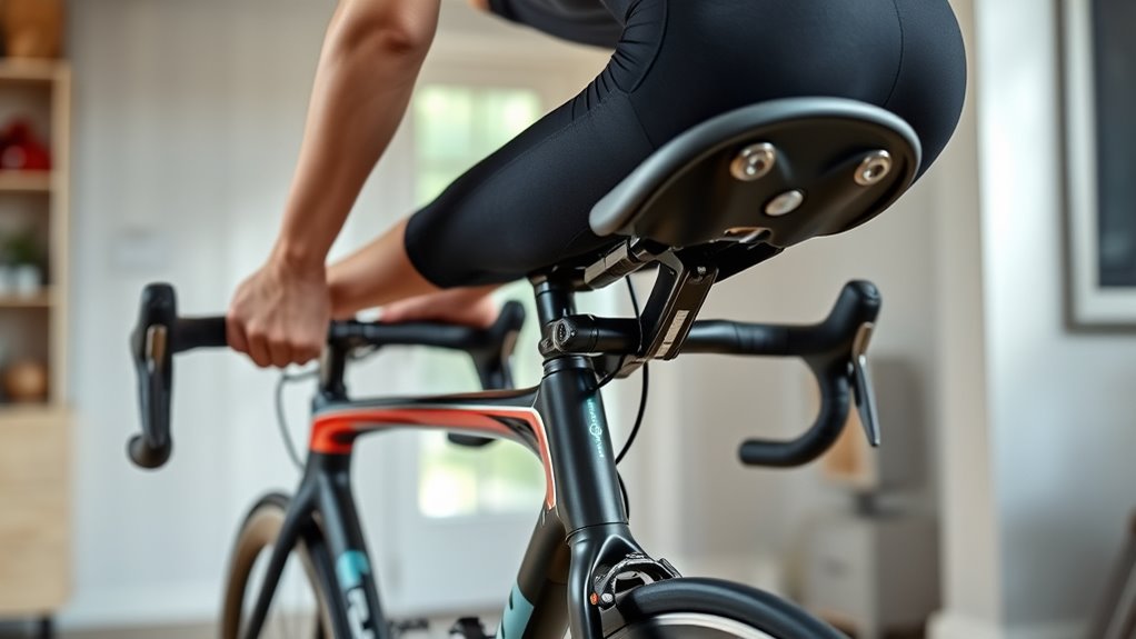 adjust saddle tilt and shape