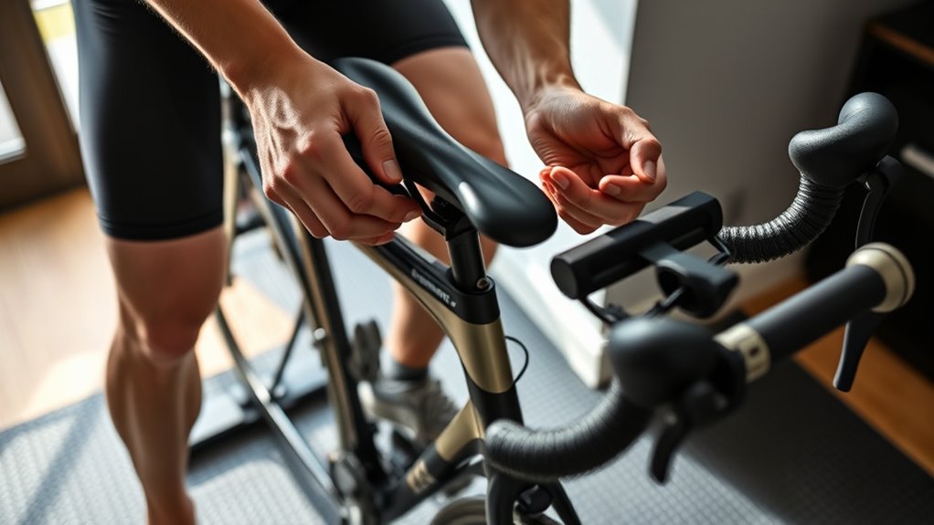 adjust seat height for comfort