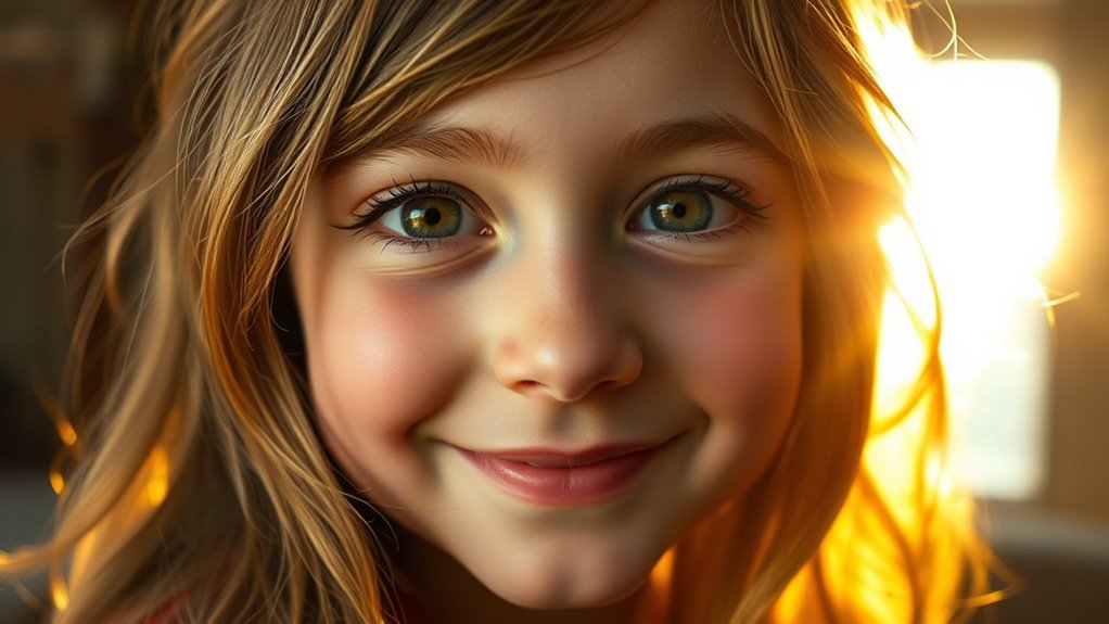 affectionate loving happy expression