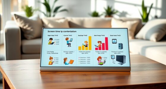 age specific screen time recommendations