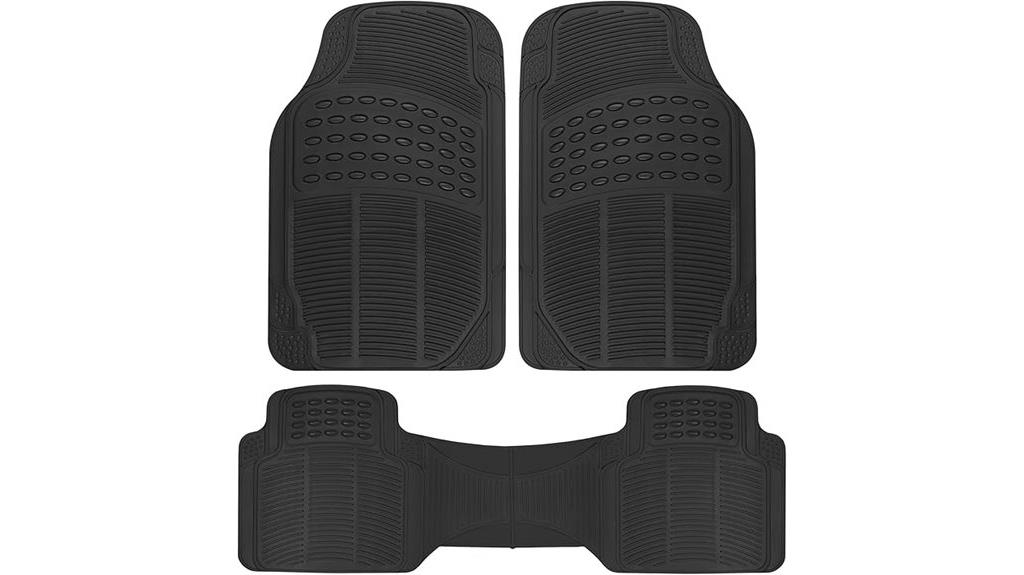 all weather floor mat set