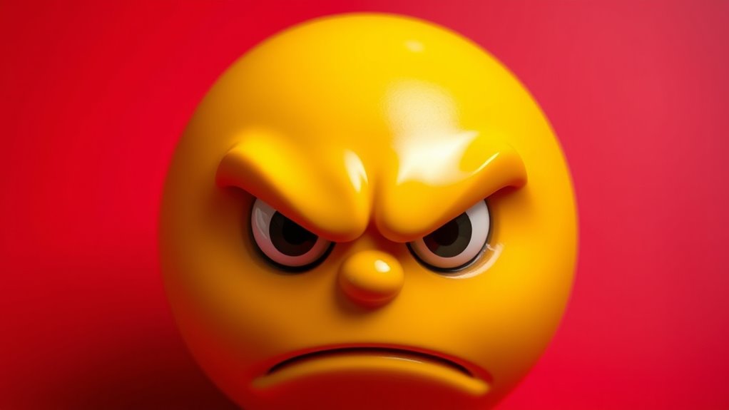 angry or annoyed face