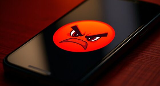 angry or upset emoji meaning