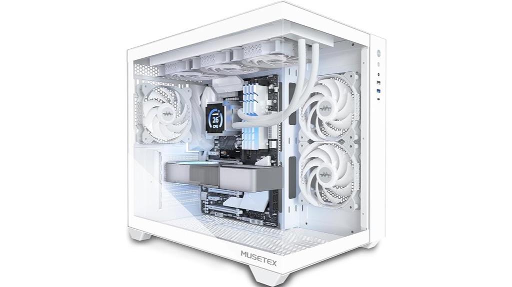 atx case with radiator