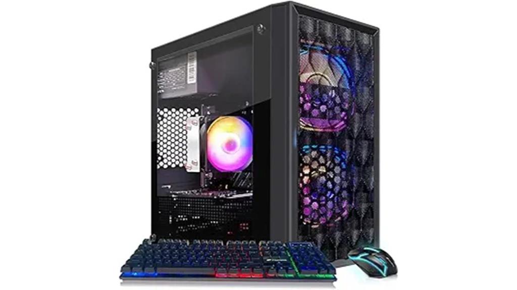 aubron gaming pc setup