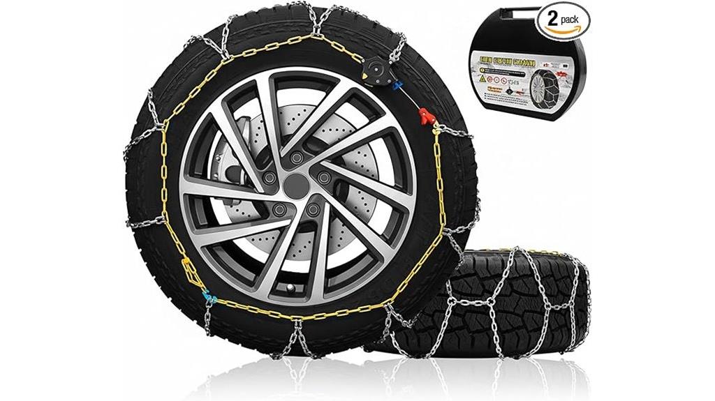 automatic snow chain installation