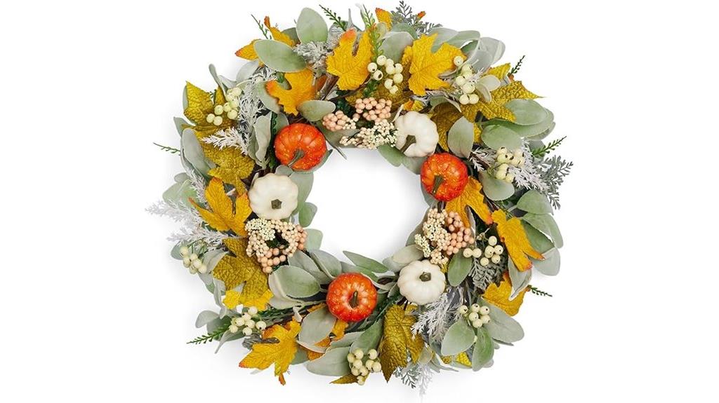 autumn front door wreaths