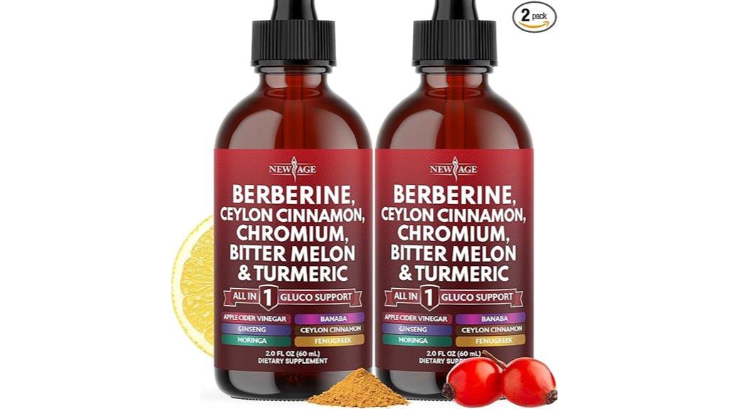 berberine cinnamon liquid supplement