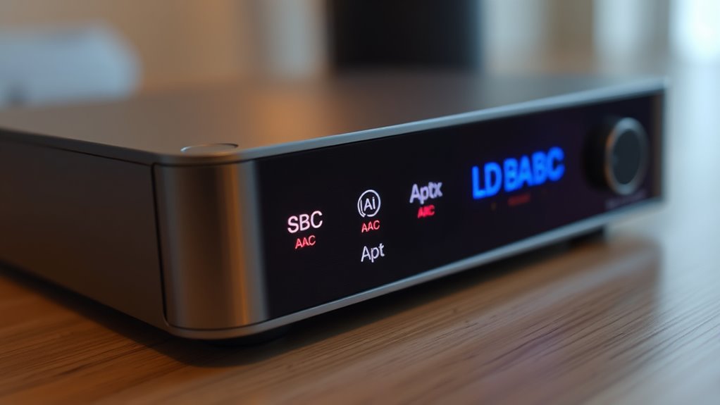 bluetooth audio codec options