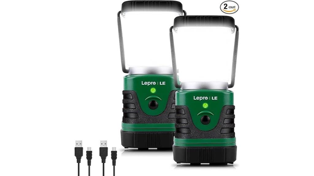 bright led camping lantern