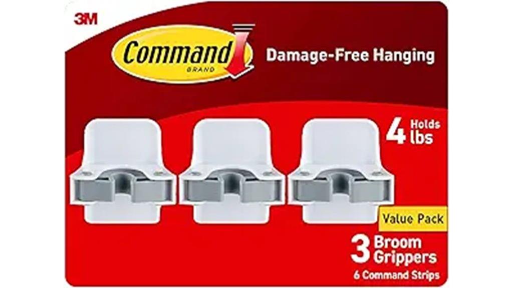 broom mop holder organizer