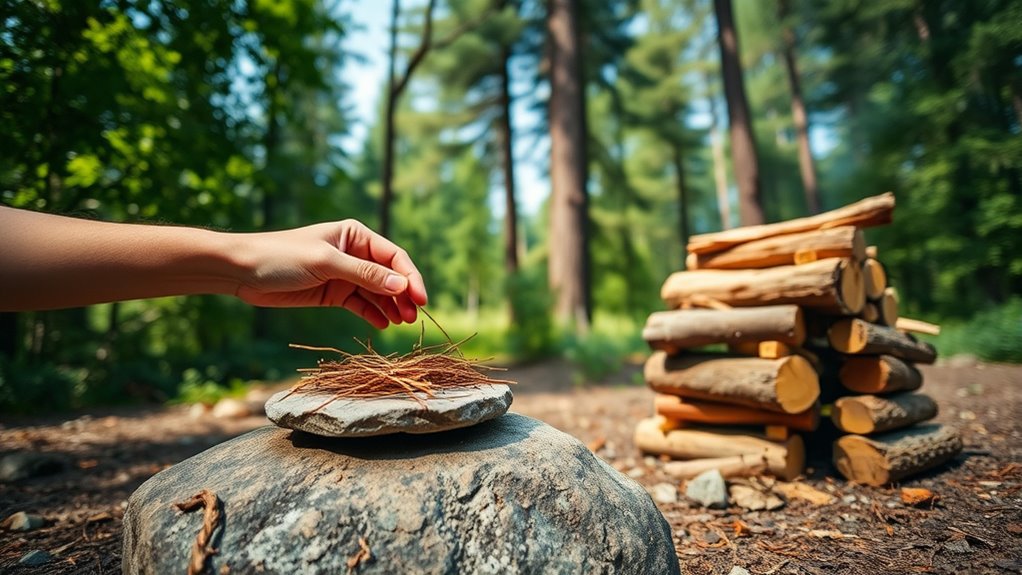 build fire responsibly safely