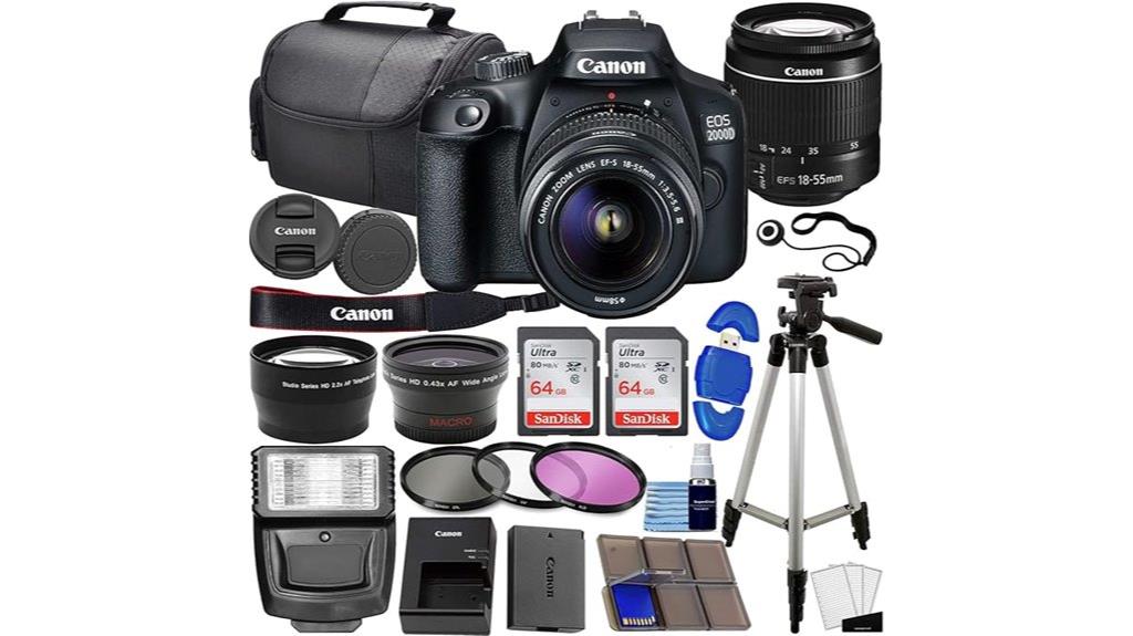 canon dslr with lenses