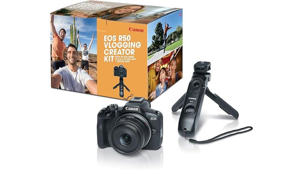 canon vlogging camera kit