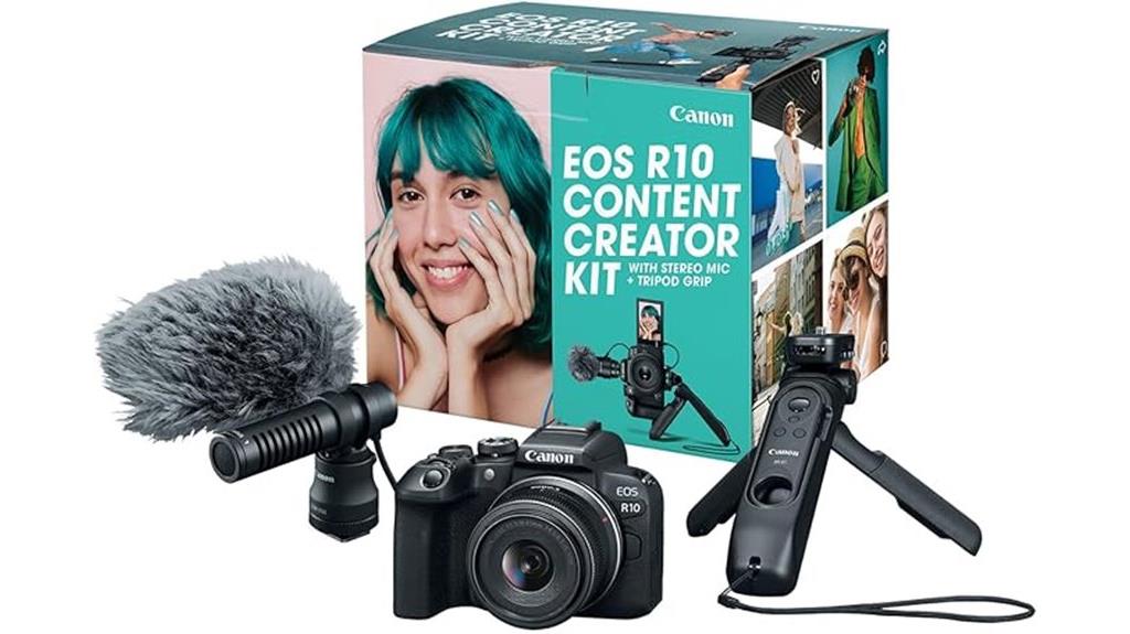 canon vlogging camera kit