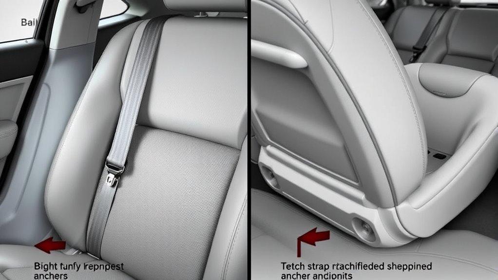 car seat latch components