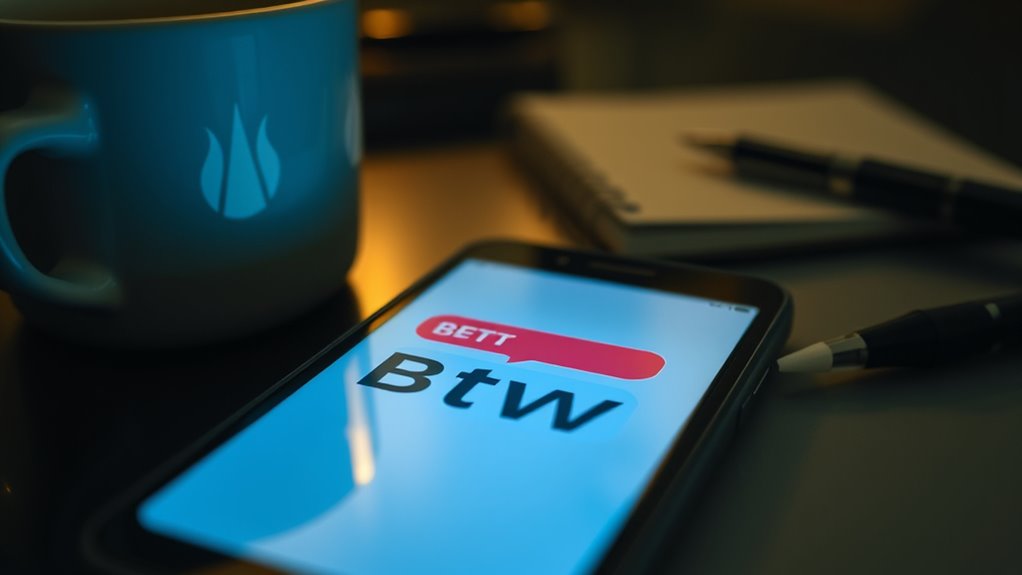 casual online conversation abbreviation