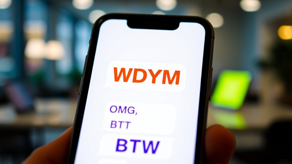 chat abbreviations for clarification