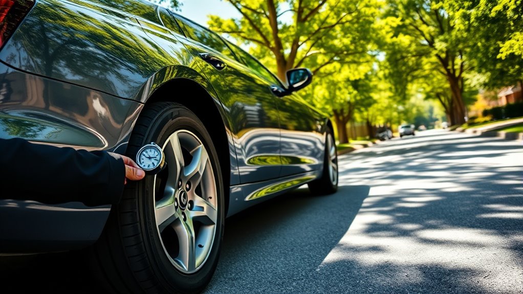 check tire pressure regularly