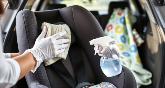child seat cleaning instructions