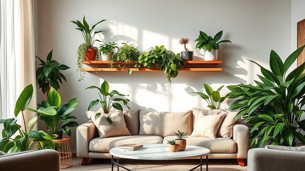 choose low pollen plants