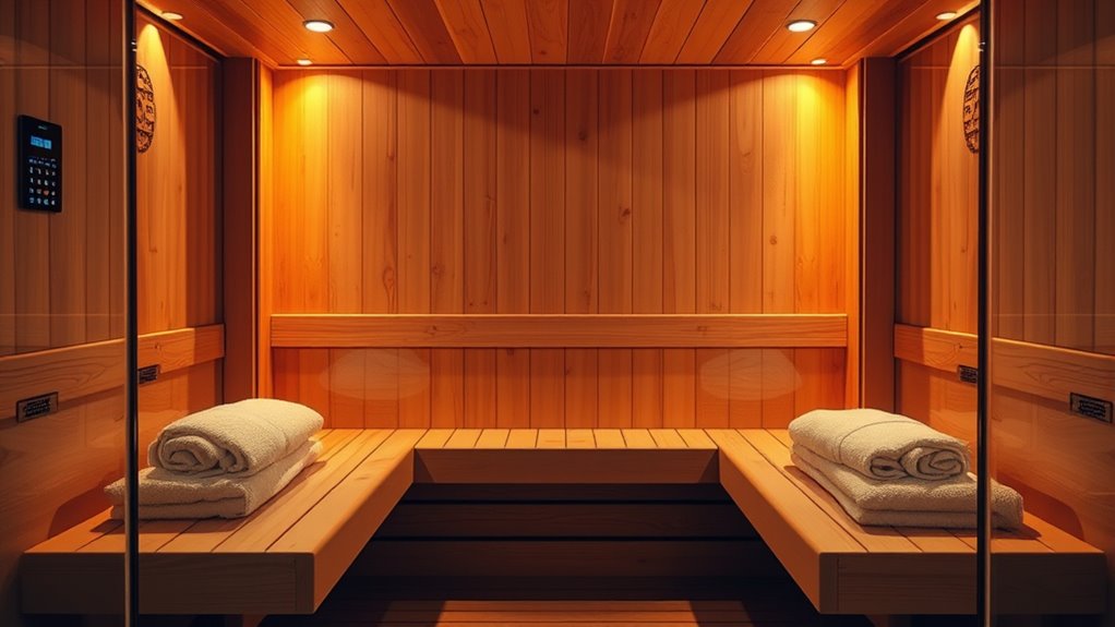 choosing spacious safe saunas