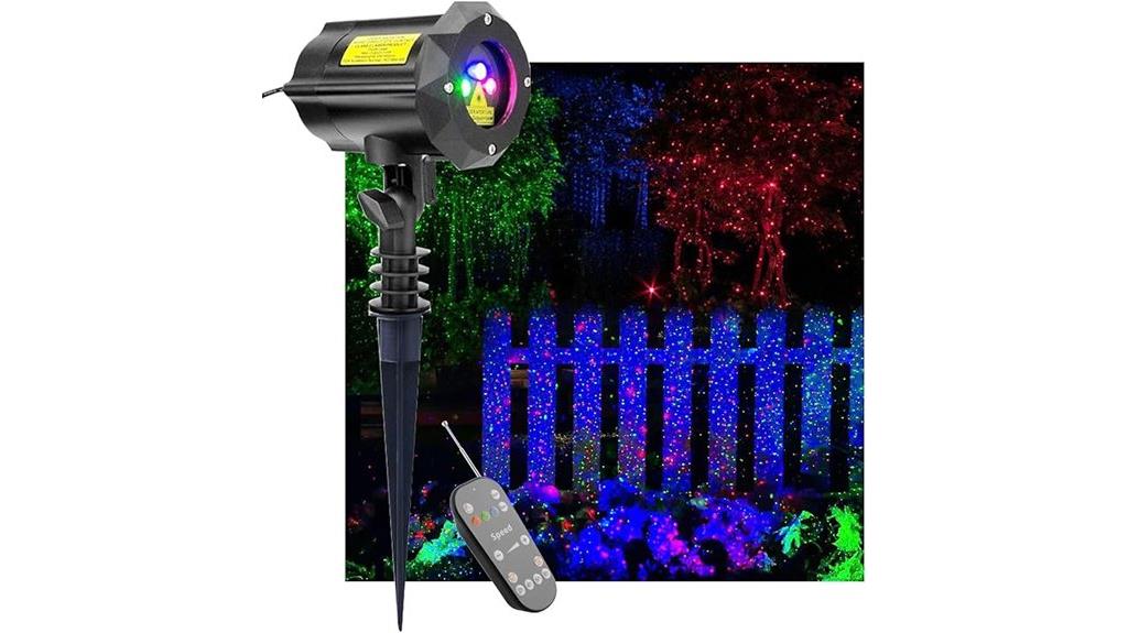 christmas laser light projector