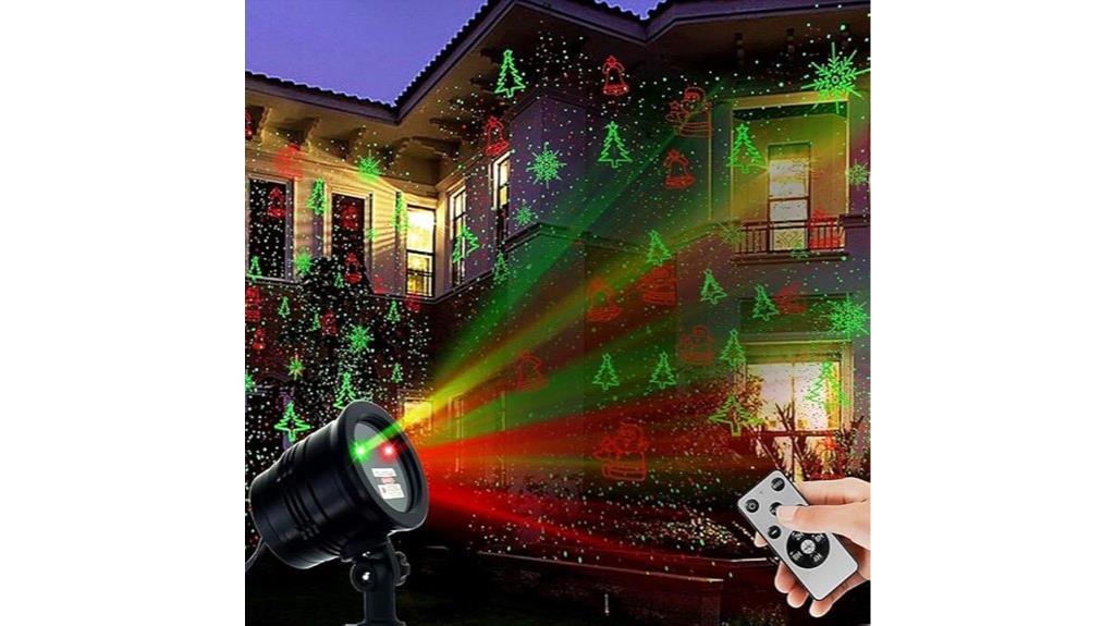 christmas laser star projector