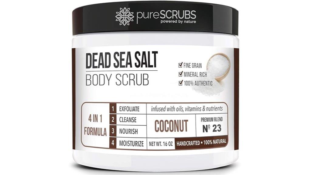 coconut body scrub