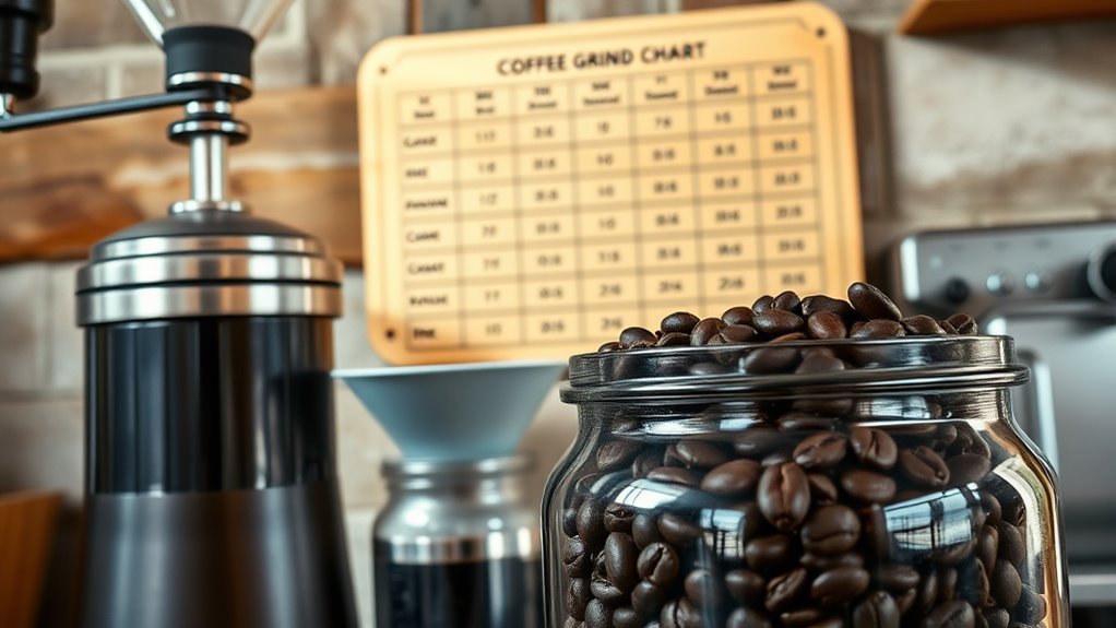 coffee grind and brewing