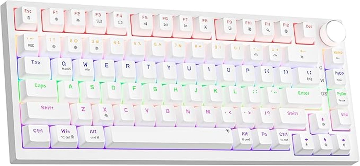 compact 75 mechanical keyboard