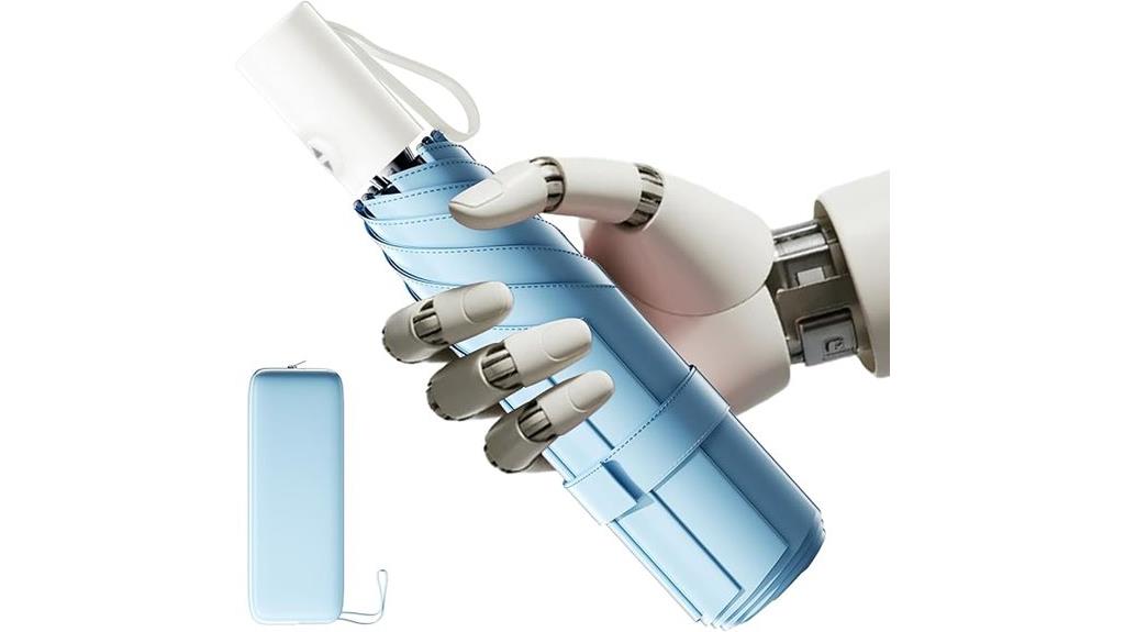 compact auto travel umbrella