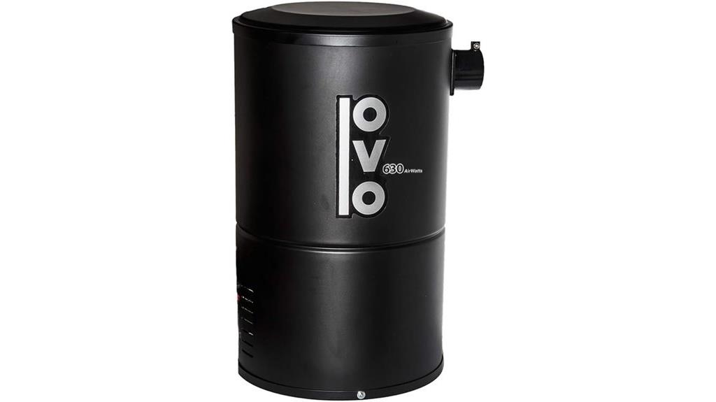 compact central vacuum system