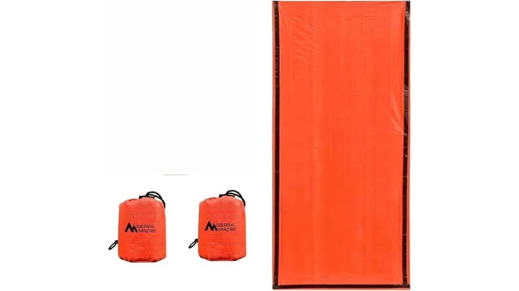 compact thermal survival shelter
