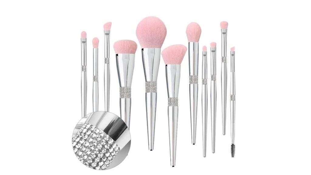 complete 11 piece brush set