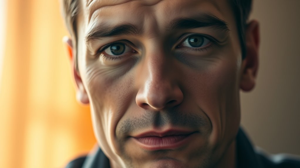 confused or unsure expression