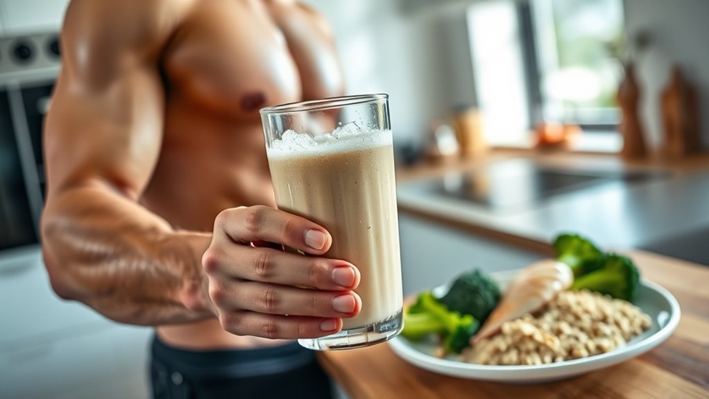 consume protein post workout