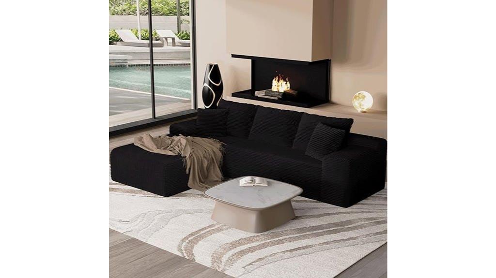 convertible l shaped couch