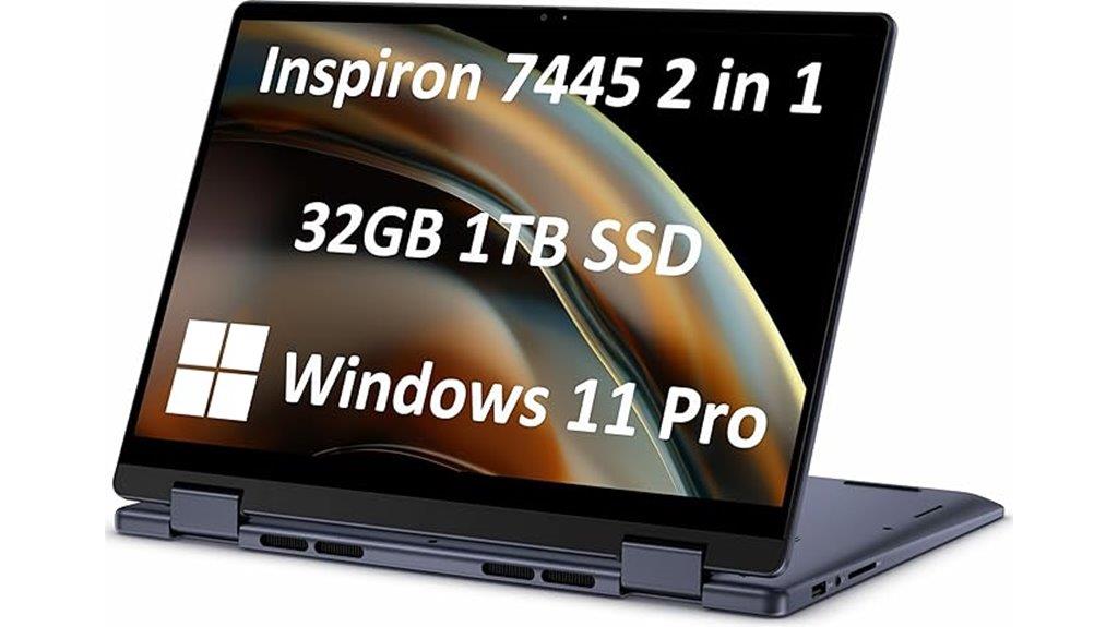 convertible touchscreen laptop with high ram