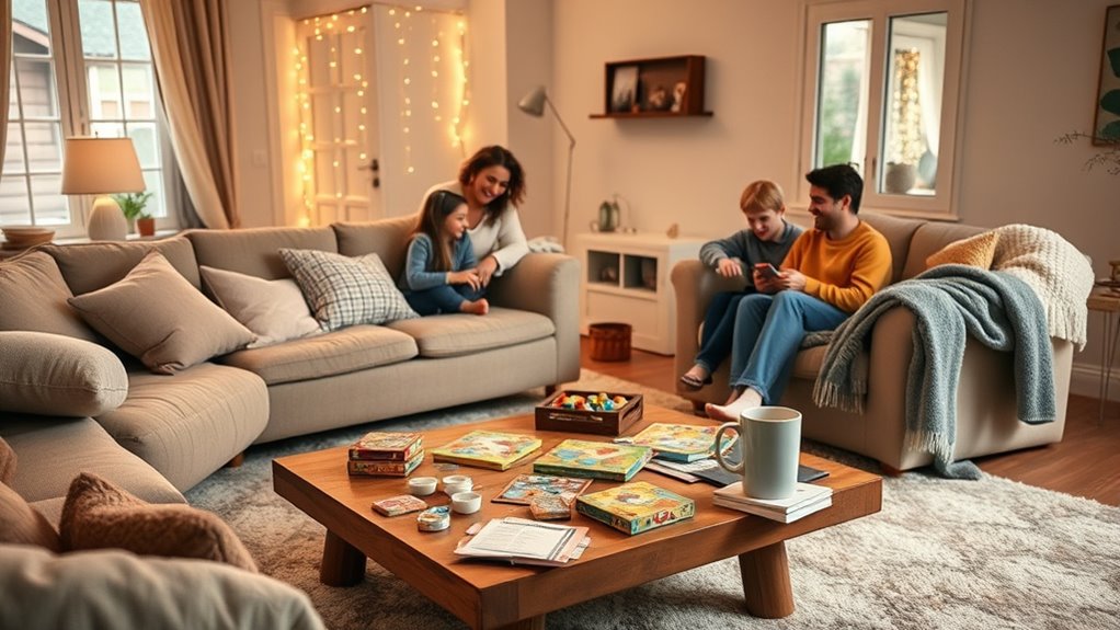 create cozy inviting atmosphere