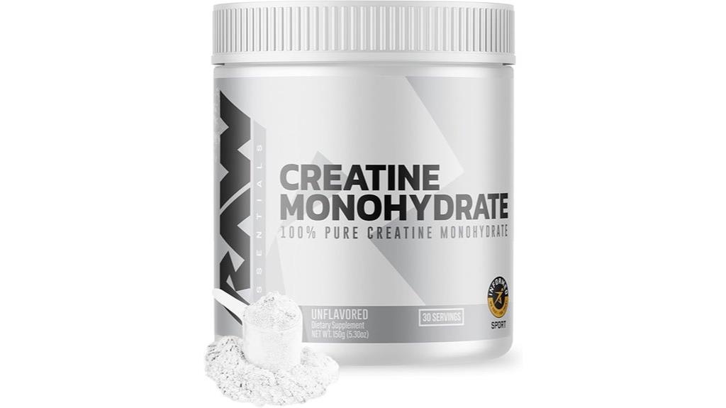 creatine monohydrate powder 30 servings