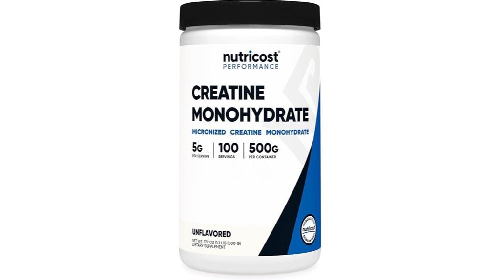 creatine monohydrate powder 500g