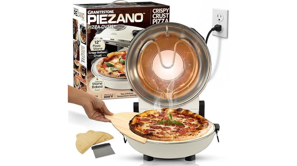 crispy pizza oven appliance