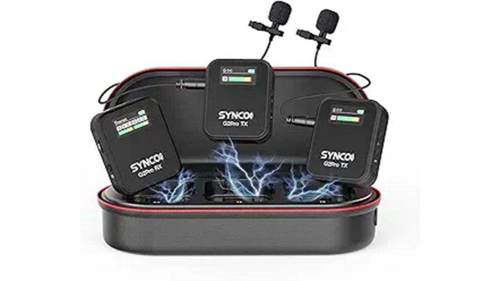 dual channel lavalier system